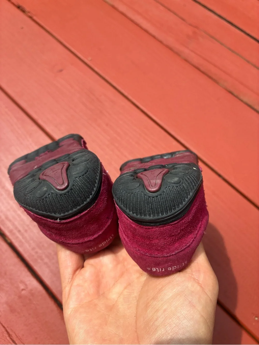 Stride Rite Pink Floral Mary Jane Toddler Shoes size 5.5